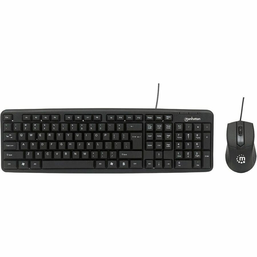 Kit de teclado y mouse óptico Manhattan