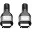 Cable USB-C a USB-C Manhattan, 2m, 240W, USB PD 3.1 EPR, 480 Mbps, Negro