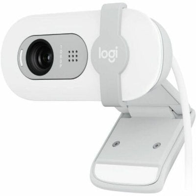 Cámara Web Logitech BRIO 100, 30fps, Blanco, USB