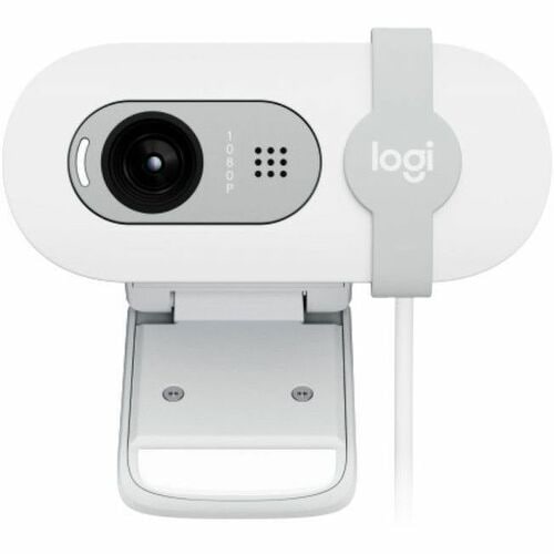 Cámara Web Logitech BRIO 100, 30fps, Blanco, USB