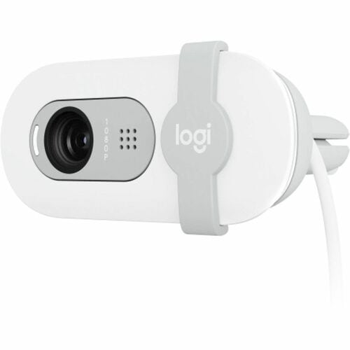 Cámara Web Logitech BRIO 100, 30fps, Blanco, USB