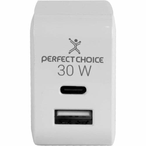 Adaptador de Corriente Universal, Carga Rápida, 30W, 2 Puertos