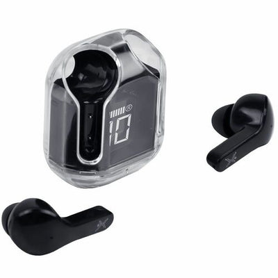 Audífonos Inalámbricos Bluetooth Transparentes ClearBeat Negro