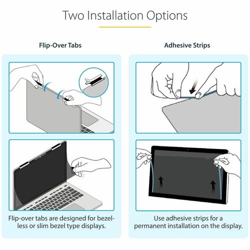 Filtro de Privacidad para Laptop de 14", Antirreflejo, Protector