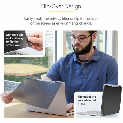 Filtro de Privacidad para Laptop de 14", Antirreflejo, Protector