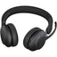 Jabra Auriculares Evolve2 65Link380a MS Stereo Stand Black. Certificada con Microsoft Teams, con conexión USB-A , inlcuye base de carga