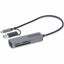 Lector de Tarjetas USB para MicroSDXC, MicroSDHC, MicroSD, CompactFlash Tipo II, CompactFlash, MiniSD, SD, SDHC, SDXC, 3.2, Color Azul