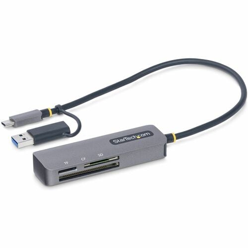 Lector de Tarjetas USB para MicroSDXC, MicroSDHC, MicroSD, CompactFlash Tipo II, CompactFlash, MiniSD, SD, SDHC, SDXC, 3.2, Color Azul