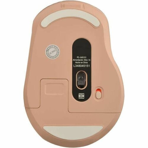 Mouse Inalámbrico Recargable Clic Silencioso Clix CAQUI | PERFECT CHOICE