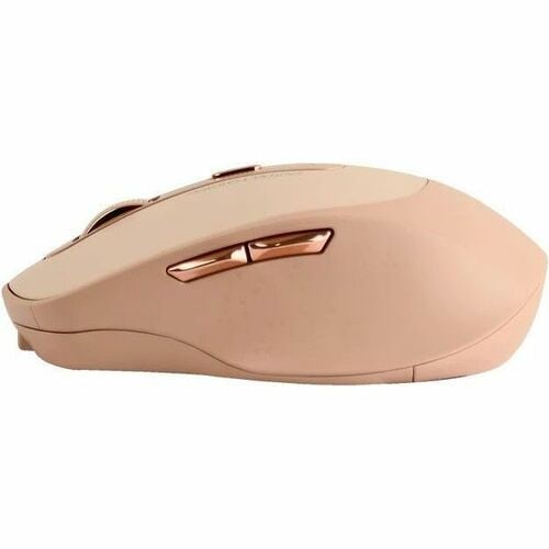 Mouse Inalámbrico Recargable Clic Silencioso Clix CAQUI | PERFECT CHOICE