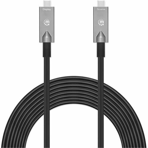 Cable USB-C óptico activo, USB 3.2, Gen 2, Tipo-C, SuperSpeed+, 7.50m, Fibra óptica Cable de red