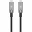 Cable óptico activo USB Tipo C 3.2 Gen 2, SuperSpeed+, 10m, Fibra óptica, Cable de red