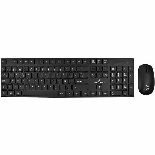 Kit de Teclado y Mouse Inalámbrico Silencioso y Antiderrames Dust | PERFECT CHOICE