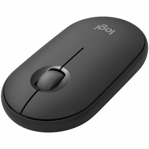 Mouse Óptico Pebble M350s Logitech, Inalámbrico, Grafito