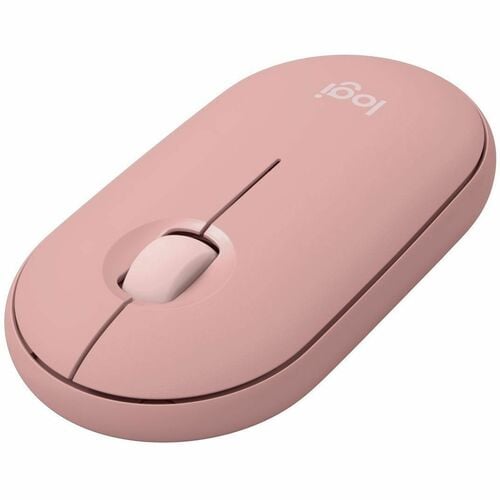 Mouse óptico Pebble M350s Logitech, Inalámbrico, Rosa