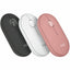 Mouse óptico Pebble M350s Logitech, Inalámbrico, Rosa
