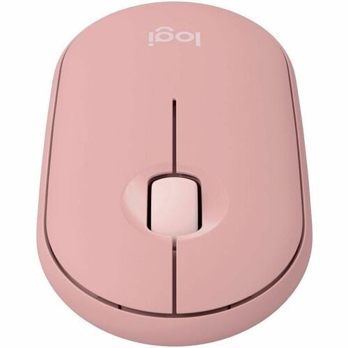 Mouse óptico Pebble M350s Logitech, Inalámbrico, Rosa