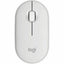 Mouse inalámbrico Pebble M350S Logitech, Blanco