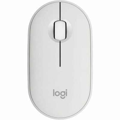 Mouse inalámbrico Pebble M350S Logitech, Blanco