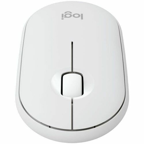 Mouse inalámbrico Pebble M350S Logitech, Blanco