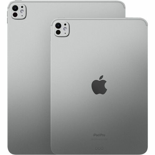 Tableta Apple iPad Pro, 13 pulgadas, procesador M4, 8GB RAM, Almacenamiento 256GB, iPadOS 18.1, WiFi, Bluetooth, 1 año de garantía