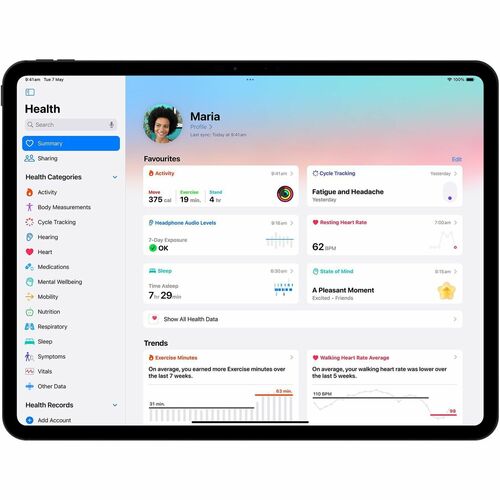 Tableta Apple iPad Pro, 13 pulgadas, procesador M4, 8GB RAM, Almacenamiento 256GB, iPadOS 18.1, WiFi, Bluetooth, 1 año de garantía