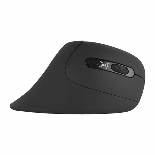 Mouse Inalámbrico, Diseño Vertical, Click Silencioso, Snouse Negro