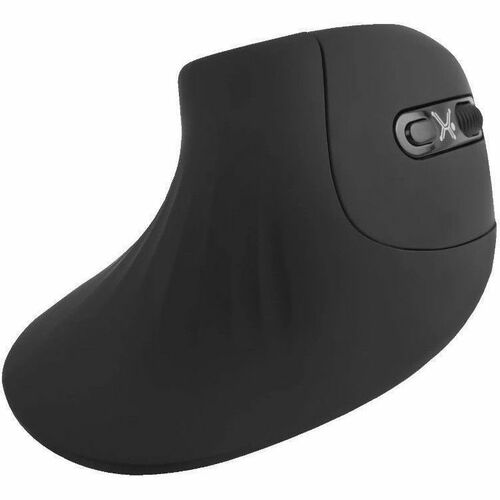 Mouse Inalámbrico, Diseño Vertical, Click Silencioso, Snouse Negro