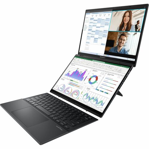 Laptop para Hogar Asus ZenBook Duo UX8406, Intel Core Ultra 9 185H, 32GB RAM, SSD 2TB, Windows 11 Home, 1 año de garantía
