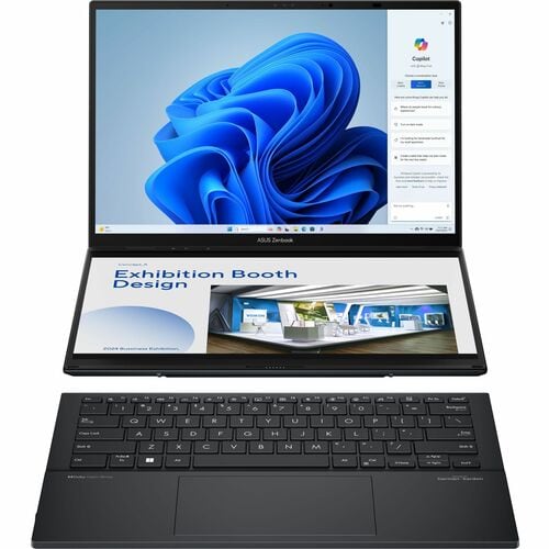 Laptop para Hogar Asus ZenBook Duo UX8406, Intel Core Ultra 9 185H, 32GB RAM, SSD 2TB, Windows 11 Home, 1 año de garantía