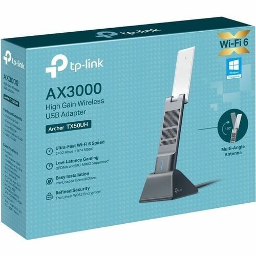 TP-Link Archer TX50UH Adaptador USB 3.0 Wi-Fi 6 AX3000 Doble Banda