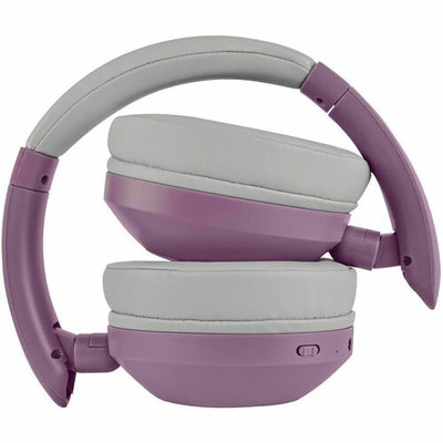 Diadema Bluetooth Inalámbricos Diadema Plegable Soundia Morado