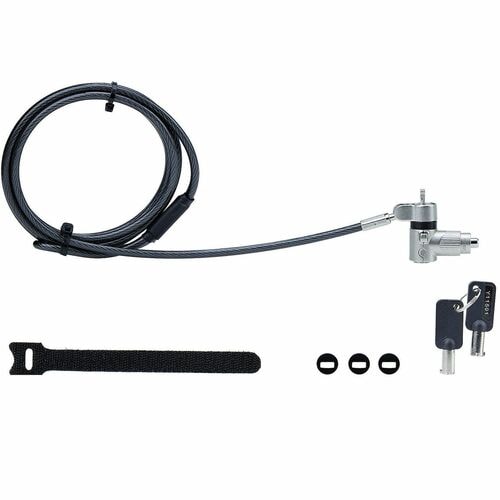 Cable de Seguridad con Candado Universal 3 en 1 para Laptop