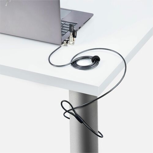 Cable de Seguridad con Candado Universal 3 en 1 para Laptop
