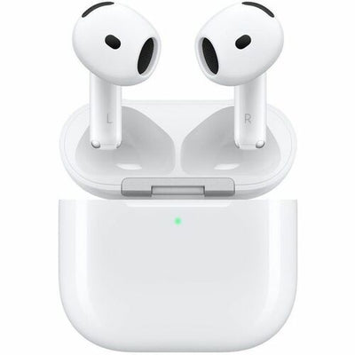 Auricular Apple AirPods 4, Blanco, Siri, Binaural, Intrauditivo, Bluetooth