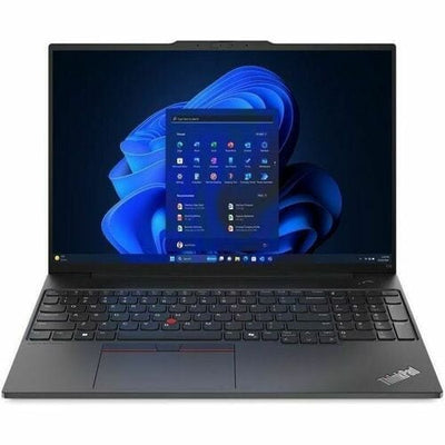 Laptop Empresarial Lenovo ThinkPad E16 Gen2, Ryzen 5 7535U, 32GB RAM, SSD 512GB, Windows 11 Pro, 3 años de garantía
