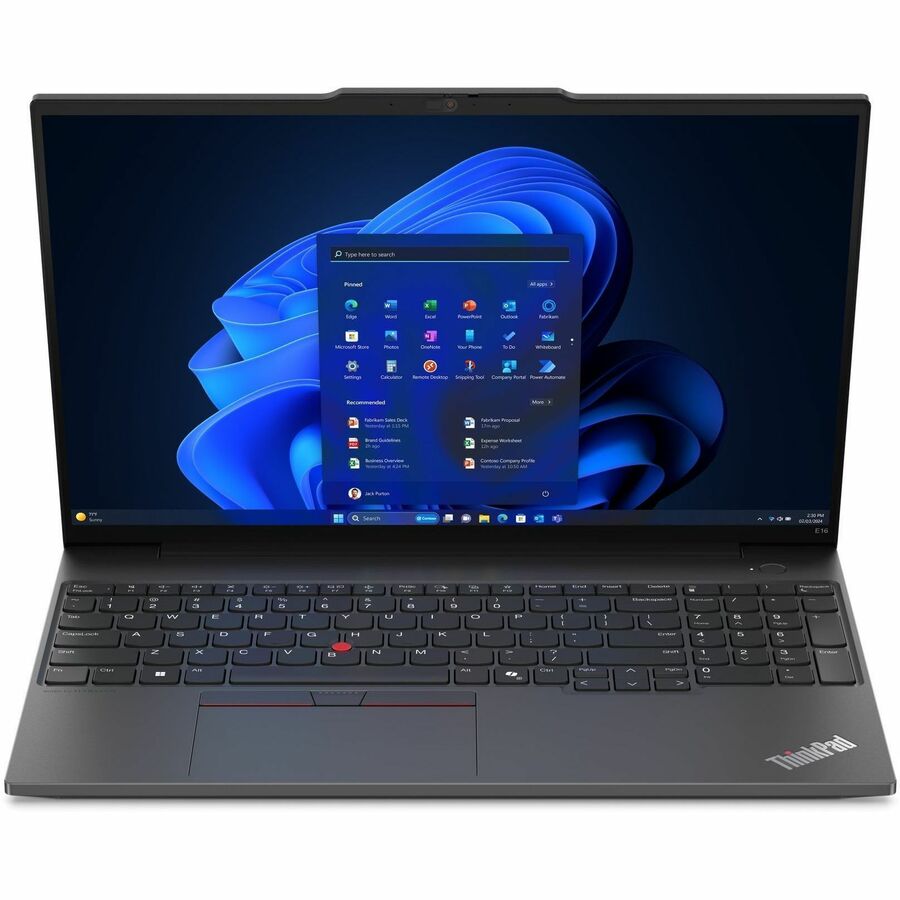 Lenovo ThinkPad E16 Gen 2 21MB000ALM, Intel Core Ultra 7 155U, RAM 16GB, 512GB SSD, Windows 11 Pro