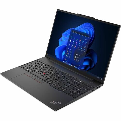 Laptop Empresarial Lenovo ThinkPad E16 Gen2, AMD Ryzen 7 7735U, 32GB RAM, SSD 1TB, Windows11 Pro, 1 año de garantía