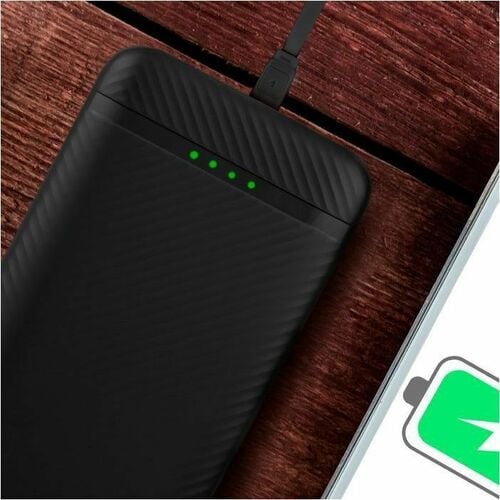 Power Bank de Carga Rápida de 10,000 mAh Conectores USB A, C y micro