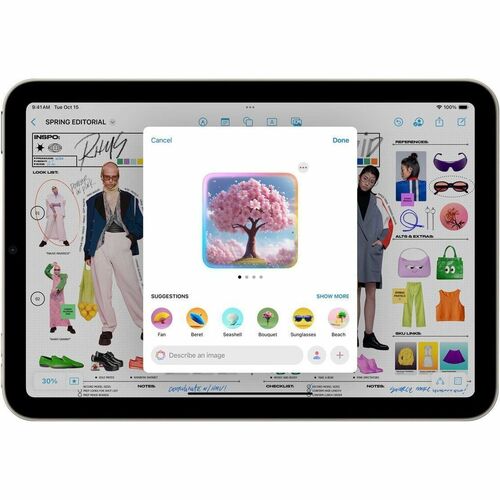 Tableta Apple iPad mini (2024) A2993, 8.3 pulgadas, procesador Apple A17 Pro, 8GB RAM, almacenamiento 256GB, iPadOS, WiFi, Bluetooth, 1 año de garantía