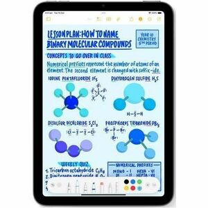 Tableta Apple iPad mini (2024) A2993, 8.3 pulgadas, procesador Apple A17 Pro, 8GB RAM, almacenamiento 512GB, iPadOS, WiFi, Bluetooth, 1 año de garantía