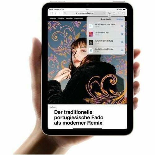 Tableta Apple iPad mini (2024) A2993, 8.3 pulgadas, procesador Apple A17 Pro, 8GB RAM, almacenamiento 128GB, iPadOS, Tecnología True Tone, WiFi, Bluetooth, 1 año de garantía