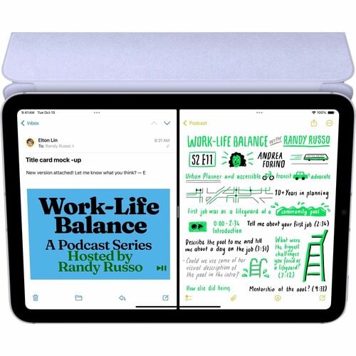 Tableta Apple iPad mini (2024) A2995, 8.3 pulgadas, 8GB RAM, almacenamiento 256GB, iPadOS, Tecnología True Tone, WiFi, Bluetooth, 1 año de garantía