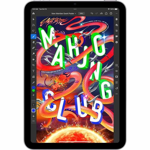 Tableta Apple iPad mini (2024) A2995, 8.3 pulgadas, 8GB RAM, almacenamiento 128GB, iPadOs, Tecnología True Tone, WiFi, Bluetooth, 1 año de garantía