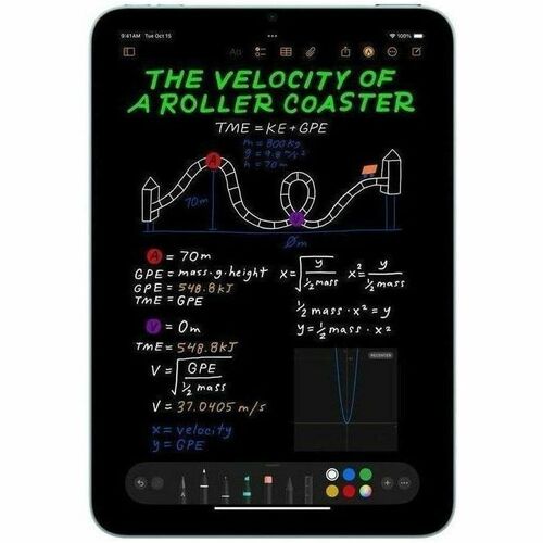 Tableta Apple iPad mini (2024) A2993, 8.3 pulgadas, Procesador Apple A17 Pro, 8GB RAM, Almacenamiento 512GB, iPadOS, Tecnología True Tone, WiFi, Bluetooth, 1 año de garantìa