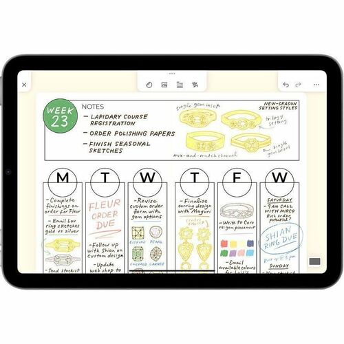 Tableta Apple iPad mini (2024) A2995, 8.3 pulgadas, procesador Apple A17 Pro, 8GB RAM, Almacenamiento 512GB, iPadOS, WiFi, Bluetooth, 1 año de garantía