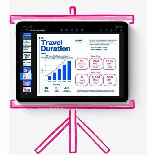 Tableta Apple iPad mini (2024) A2993, 8.3 pulgadas, procesador Apple A17 Pro, 8GB RAM, almacenamiento 512GB, iPadOS, WiFi, Bluetooth, 1 año de garantía