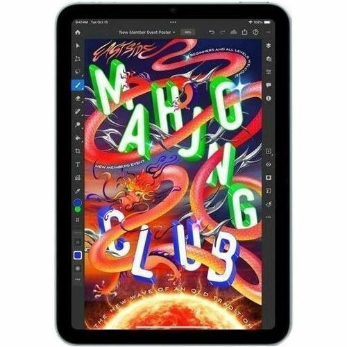 Tableta Apple iPad mini, 8.3 pulgadas, procesador A17 Pro, 8GB RAM, Almacenamiento 128GB, iPadOS, Tecnología True Tone, Wifi, Bluetooth, 1 año de garantía