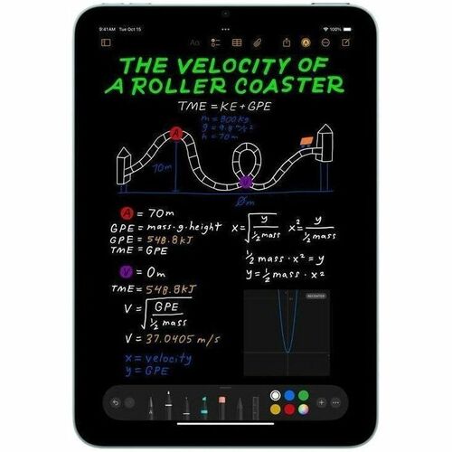Tableta Apple iPad mini, 8.3 pulgadas, procesador A17 Pro, 8GB RAM, Almacenamiento 128GB, iPadOS, Tecnología True Tone, Wifi, Bluetooth, 1 año de garantía