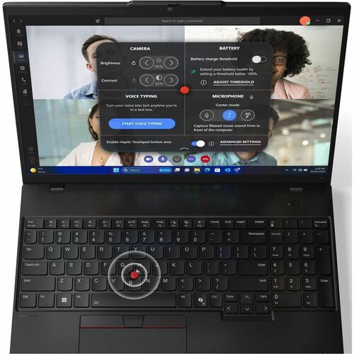 Laptop Empresarial Lenovo ThinkPad L16 Gen1, Intel Core Ultra 7 155U, 16GB RAM, SSD 512GB, Windows 11 Pro, 3 años de garantía